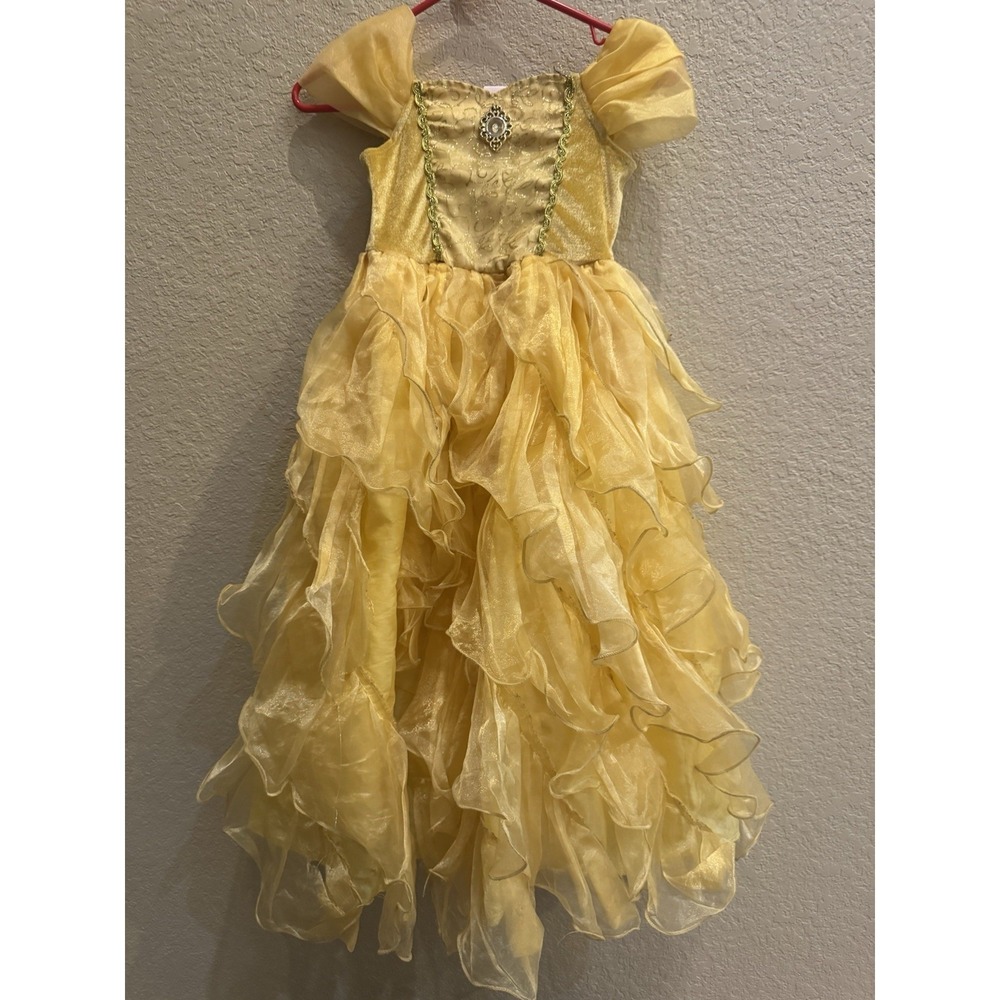 Princess Costume‎ Belle Inspired Outfit Girls Size 5-6 Dream Play Imagine
